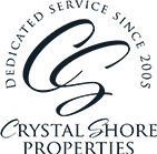 CrystalShore Properties Logo